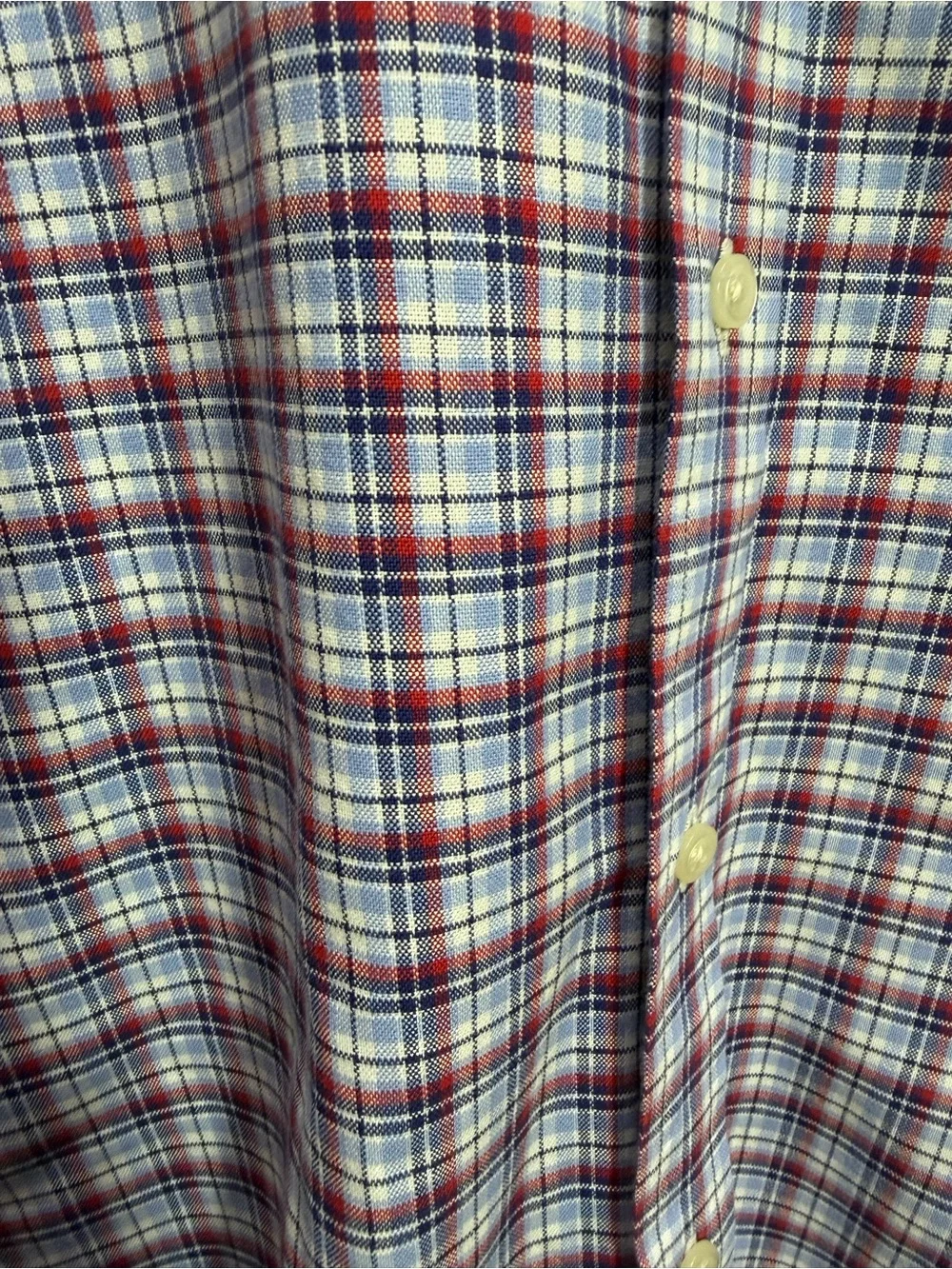 Ralph Lauren Boy’s Red,Blue & White Plaid Button-Down Shirt